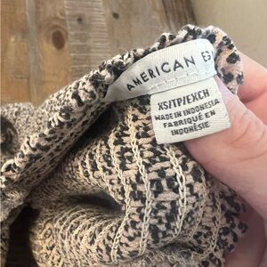 American Eagle Outfitters Patterned Midi Dress